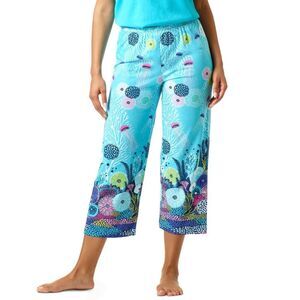 Hue Womens 25 in. Scene from Below Pajama Pants Size S